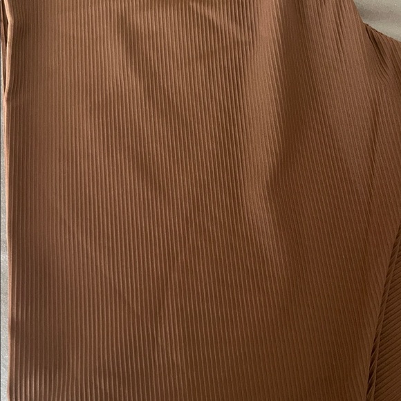 Brown Ribbed Pants - Picture 2 of 4